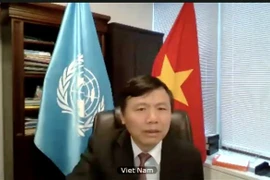 Đại sứ Đặng Đình Quý, Trưởng Phái đoàn đại diện thường trực Việt Nam tại Liên hợp quốc. (Ảnh: Hữu Thanh/TTXVN) 