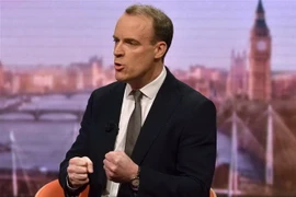 Ngoại trưởng Anh Dominic Raab. (Nguồn: AFP/TTXVN) 