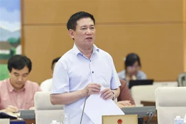 Bộ trưởng Bộ Tài chính Hồ Đức Phớc. (Ảnh: Doãn Tấn/TTXVN) 