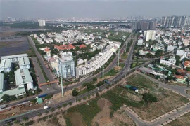 Một góc Thành phố Hồ Chí Minh. (Nguồn: TTXVN) 