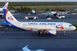 25 máy bay Airbus A320, A321 và A330 do các hãng hàng không Nga gồm Ural Airlines, S7 Airlines, Red Wings, Yamal Airlines, Nordwind và I-Fly vận hành đã bị đưa vào danh sách trừng phạt. (Nguồn: Ural Airlines) 
