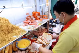 Lễ hội bánh mỳ Việt Nam lần thứ 2 năm 2024 diễn ra từ ngày 17-19/5/2024. (Ảnh: Hồng Đạt/TTXVN)