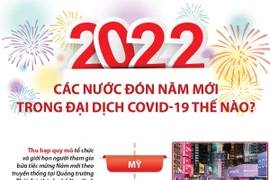 [Infographics] Các nước đón Năm mới trong đại dịch COVID-19 thế nào?