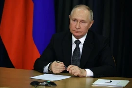 Tổng thống Nga Vladimir Putin. (Ảnh: AFP/TTXVN) 