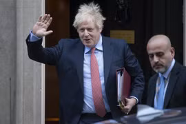 Thủ tướng Anh Boris Johnson tới phiên họp của Hạ viện ở London, Anh ngày 29/1/2020. (Nguồn: THX/TTXVN) 