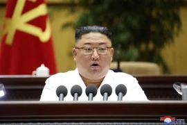 Nhà lãnh đạo Kim Jong-un. (Ảnh: Yonhap/TTXVN) 