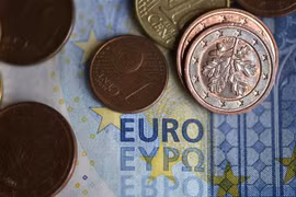 Đồng euro. (Ảnh: AFP/TTXVN)