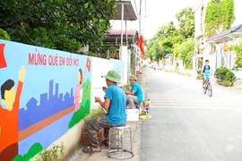 Chương trình Mục tiêu Quốc gia có ý nghĩa hết sức quan trọng về xây dựng nông thôn mới, giảm nghèo bền vững, phát triển kinh tế-xã hội vùng đồng bào dân tộc thiểu số và miền núi. (Ảnh: Nguyễn Thảo/TTXVN)