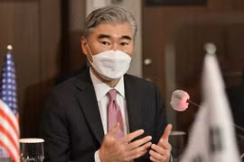 Đặc phái viên Mỹ về Triều Tiên Sung Kim. (Nguồn: AFP) 