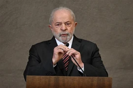 Tổng thống Brazil Luiz Inacio Lula da Silva. (Ảnh: AFP/TTXVN) 