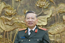 Đại tướng Tô Lâm, Ủy viên Bộ Chính trị, Bí thư Đảng ủy Công an Trung ương, Bộ trưởng Bộ Công an. (Ảnh: Doãn Tấn/TTXVN) 