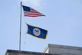 Trụ sở Ngân hàng Dự trữ liên bang Mỹ (Fed) ở Washington DC., ngày 3/3/2020. (Nguồn: THX/TTXVN) 