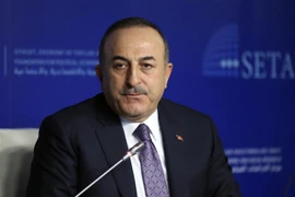 Ngoại trưởng Thổ Nhĩ Kỳ Mevlut Cavusoglu. (Nguồn: THX/TTXVN) 