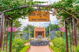 [Photo] Vườn kỷ vật Đại tướng Võ Nguyên Giáp ở Hải Phòng
