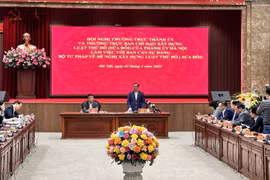 Quang cảnh cuộc họp. (Nguồn: VOV)