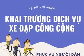 [Infographics] Dịch vụ xe đạp công cộng tại Thành phố Hồ Chí Minh
