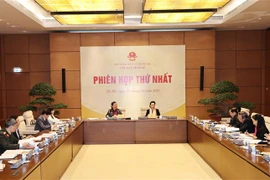 Quang cảnh phiên họp. (Ảnh: Trọng Đức/TTXVN) 