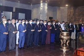 [Photo] Chủ tịch nước dự Lễ khánh thành Đền thờ Vua Hùng tại Cần Thơ