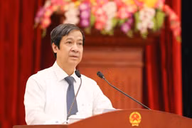 Bộ trưởng Bộ Giáo dục và Đào tạo Nguyễn Kim Sơn. (Ảnh: Thanh Tùng/TTXVN) 