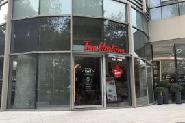 Một cửa hàng của Tim Hortons ở Thượng Hải . (Nguồn: THE CANADIAN PRESS)