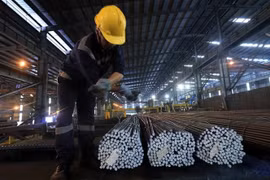Việt Nam hiện có 4 nhóm hàng hóa xuất khẩu đáng kể sang thị trường EU là: nhôm, thép, ximăng và phân bón. (Ảnh: Tuấn Anh/TTXVN)