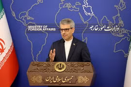 Người phát ngôn Bộ Ngoại giao Iran Esmaeil Baghaei. (Nguồn: AFP)