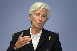 Chủ tịch ECB Christine Lagarde. (Nguồn: AFP/TTXVN) 
