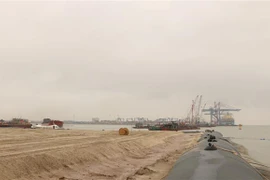 Các bến cảng thuộc cảng nước sâu Lạch Huyện đi vào hoạt động khẳng định vị thế của cảng biển Việt Nam trên bản đồ hàng hải quốc tế. (Ảnh: Minh Thu/TTXVN)