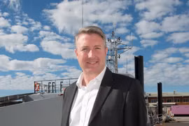 Tổng giám đốc Austal Patrick Gregg. (Nguồn: bnews.vn) 