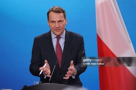 Ngoại trưởng Ba Lan Radoslaw Sikorski. (Nguồn: Getty Images)