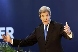 Đặc phái viên của Tổng thống Mỹ về biến đổi khí hậu, ông John Kerry. (Ảnh: AFP/TTXVN) 