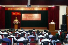 Quang cảnh hội nghị. (Ảnh: Phạm Kiên/TTXVN) 