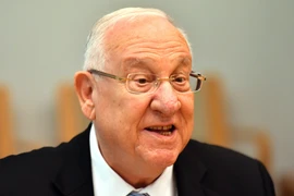Tổng thống Israel Reuven Rivlin. (Nguồn: AFP/TTXVN) 