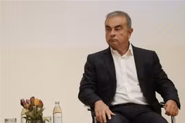 Cựu Chủ tịch tập đoàn sản xuất ôtô Renault-Nissan, ông Carlos Ghosn tại Jounieh, Liban, ngày 29/9/2020. (Ảnh: AFP/TTXVN) 