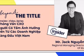 Chuỗi video phỏng vấn sẽ được dẫn dắt bởi Jack Nguyễn, Regional Manager of SEA của Insider. (Nguồn: Vietnam+) 