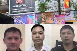 Các bị cáo tại phiên tòa. (Ảnh: Phạm Kiên/TTXVN) 