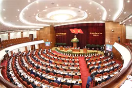 Toàn cảnh phiên khai mạc Hội nghị Trung ương 8 khóa XIII. (Ảnh: Phương Hoa/TTXVN)
