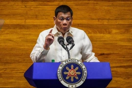 Tổng thống Philippines Rodrigo Duterte. (Nguồn: EPA) 