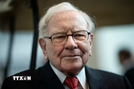 Tỷ phú Warren Buffett. (Ảnh: AFP/TTXVN)