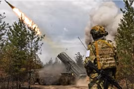 Quân đội Ukraine tấn công vào khu vực Kursk của Nga. (Nguồn: Sputnik)