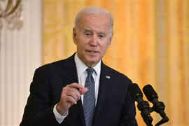 Tổng thống Mỹ Joe Biden. (Ảnh: AFP/TTXVN)
