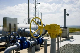 Một trạm trung chuyển khí đốt tự nhiên tại Lozenets, Bulgaria. (Ảnh: AFP/TTXVN) 