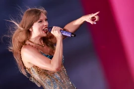 Ca sỹ Taylor Swift biểu diễn tại Inglewood, California, Mỹ, ngày 7/8/2023. (Ảnh: AFP/TTXVN)