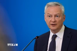 Bộ trưởng Tài chính Pháp Bruno Le Maire. (Ảnh: AFP/TTXVN)