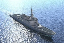 Hệ thống SSAT sẽ được sử dụng cho huấn luyện phòng không trên tàu. (Nguồn: Yonhap)