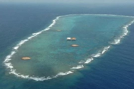 Khu vực đảo Okinotori. (Nguồn: Kyodo) 