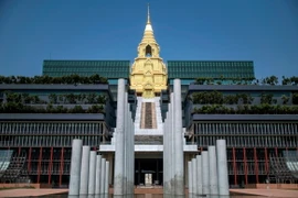 Tòa nhà Quốc hội Thái Lan ở Thủ đô Bangkok. (Ảnh: AFP/TTXVN)