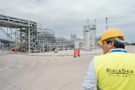 Một cơ sở khai thác khí đốt ở Vadu, Romania. (Ảnh: AFP/TTXVN)