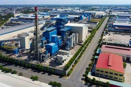 Một góc khu công nghiệp tại tỉnh Bình Dương. (Ảnh: Dương Chí Tưởng/TTXVN) 