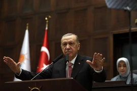 Tổng thống Thổ Nhĩ Kỳ Recep Tayyip Erdogan. (Ảnh: THX/TTXVN) 